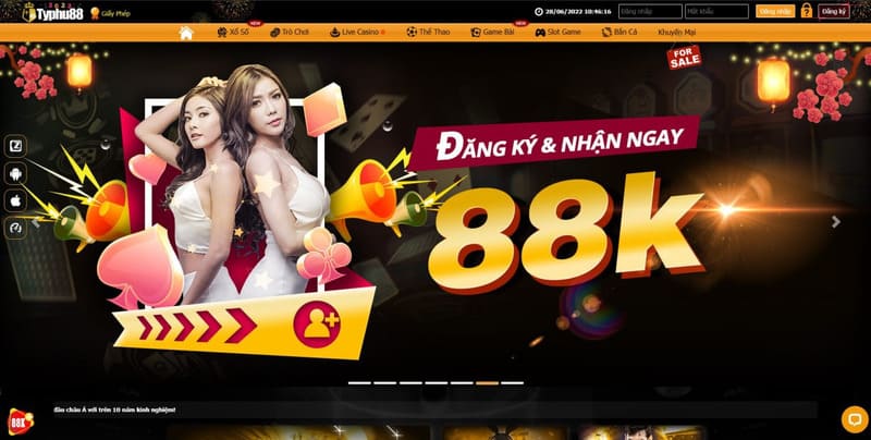 Typhu88 là cổng game giải trí hàng đầu Việt Nam